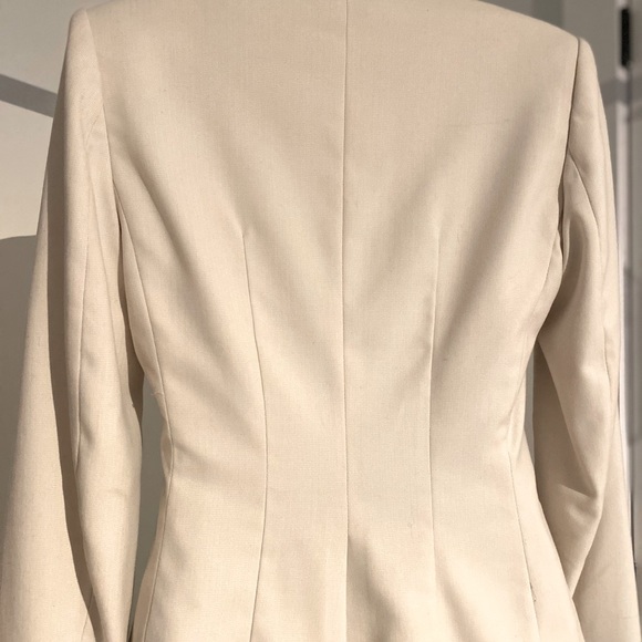 H&M CREAM BLAZER - Picture 3 of 5